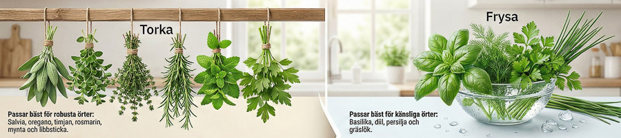 Ai genererad image av kryddor som torka och frysas