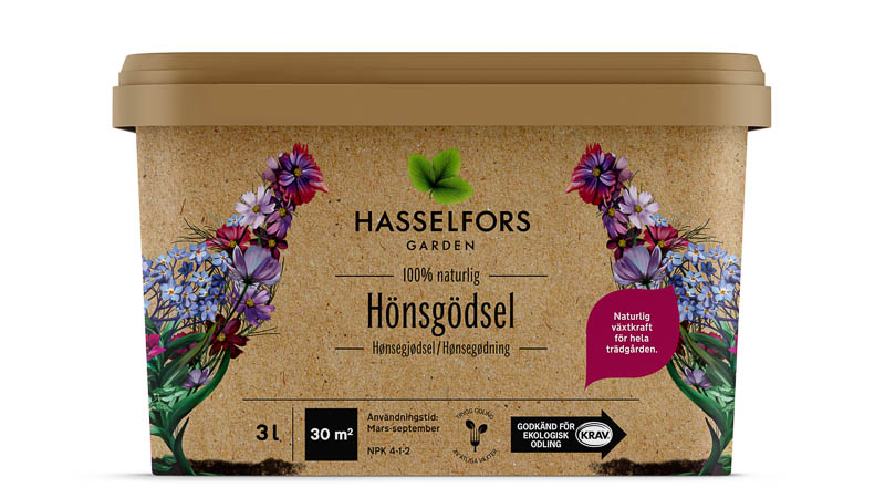 Hönsgödsel 3 liter
